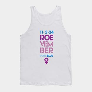 1.5.24 Roevember Vote Blue 2024 Tank Top